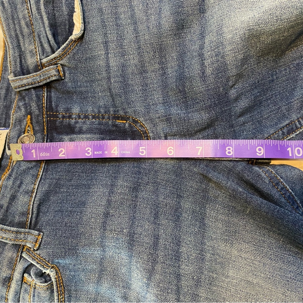 Studio Blue denim distressed stretch jeans size 27 - Picture 6 of 8